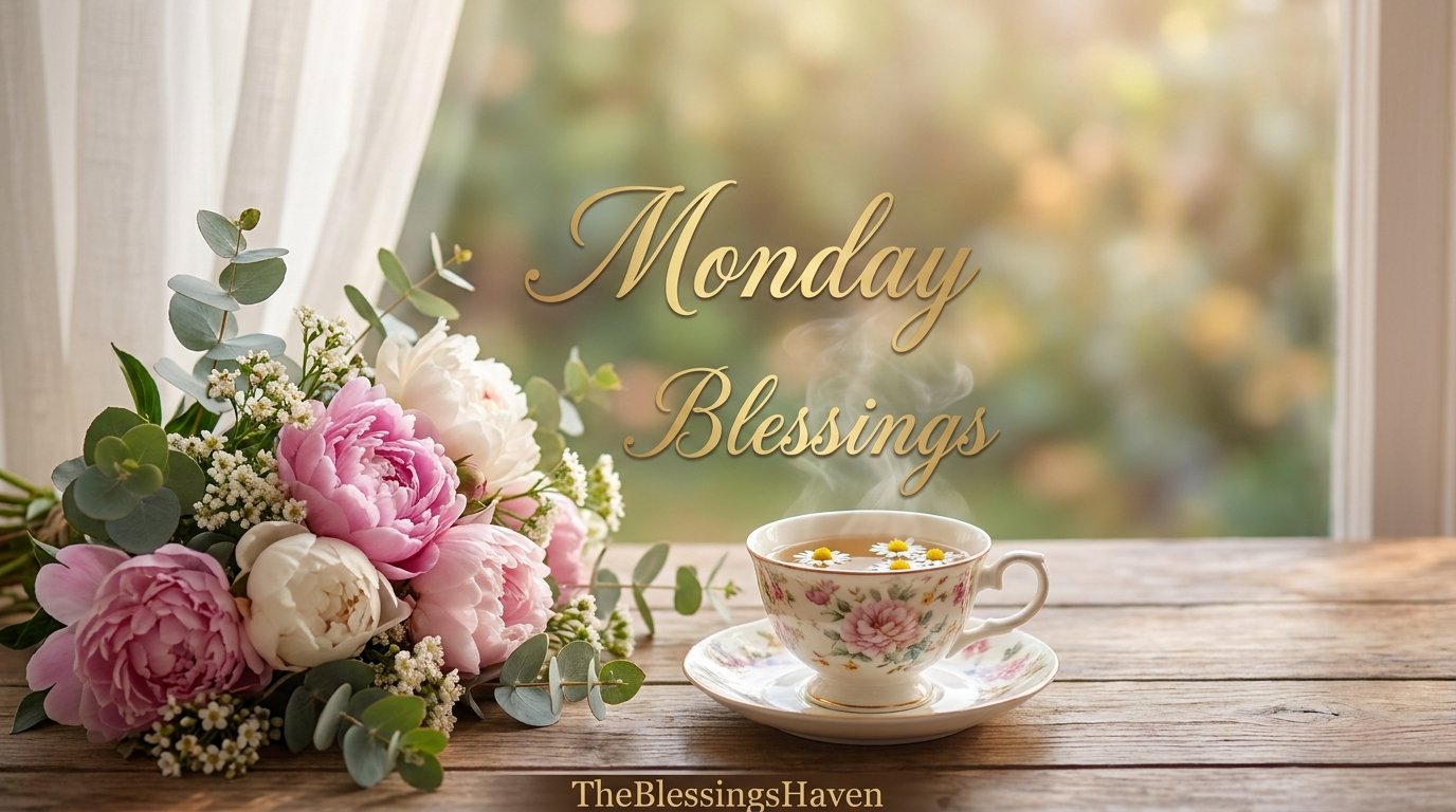 130+ Monday Blessings Good Morning Wishes, Prayers & Quotes