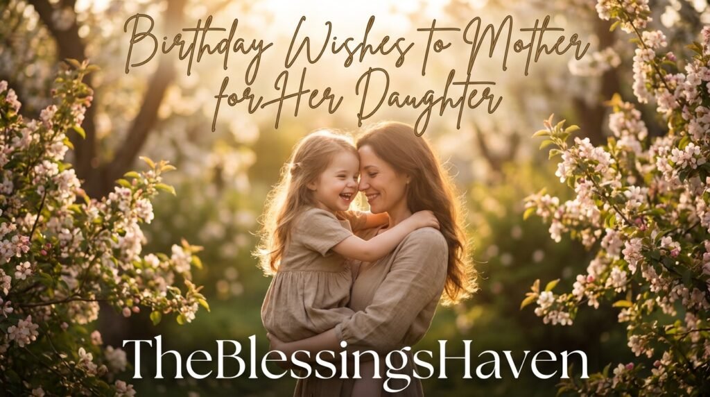 200+ Birthday Wishes to Mother for Her Daughter Heart