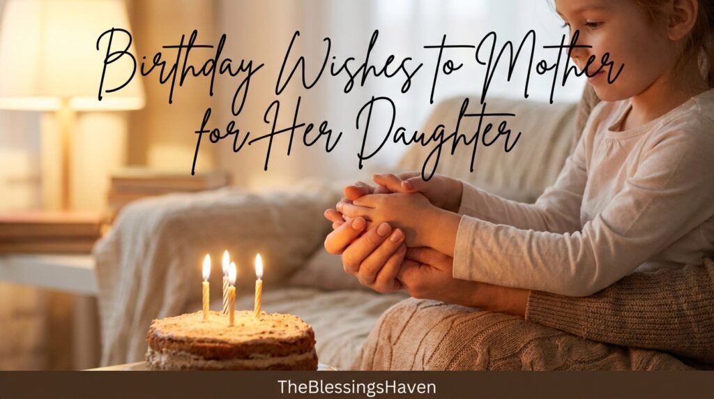 200+ Birthday Wishes to Mother for Her Daughter Heart-Touching Wishes