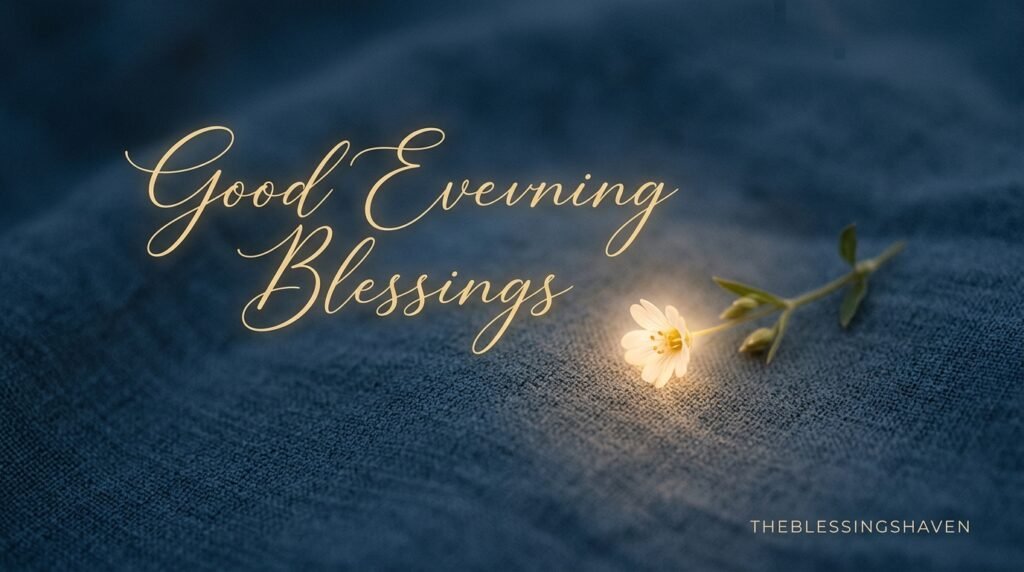 50+ Good Evening Blessings Beautiful Prayers, Quotes & Wishes 2026