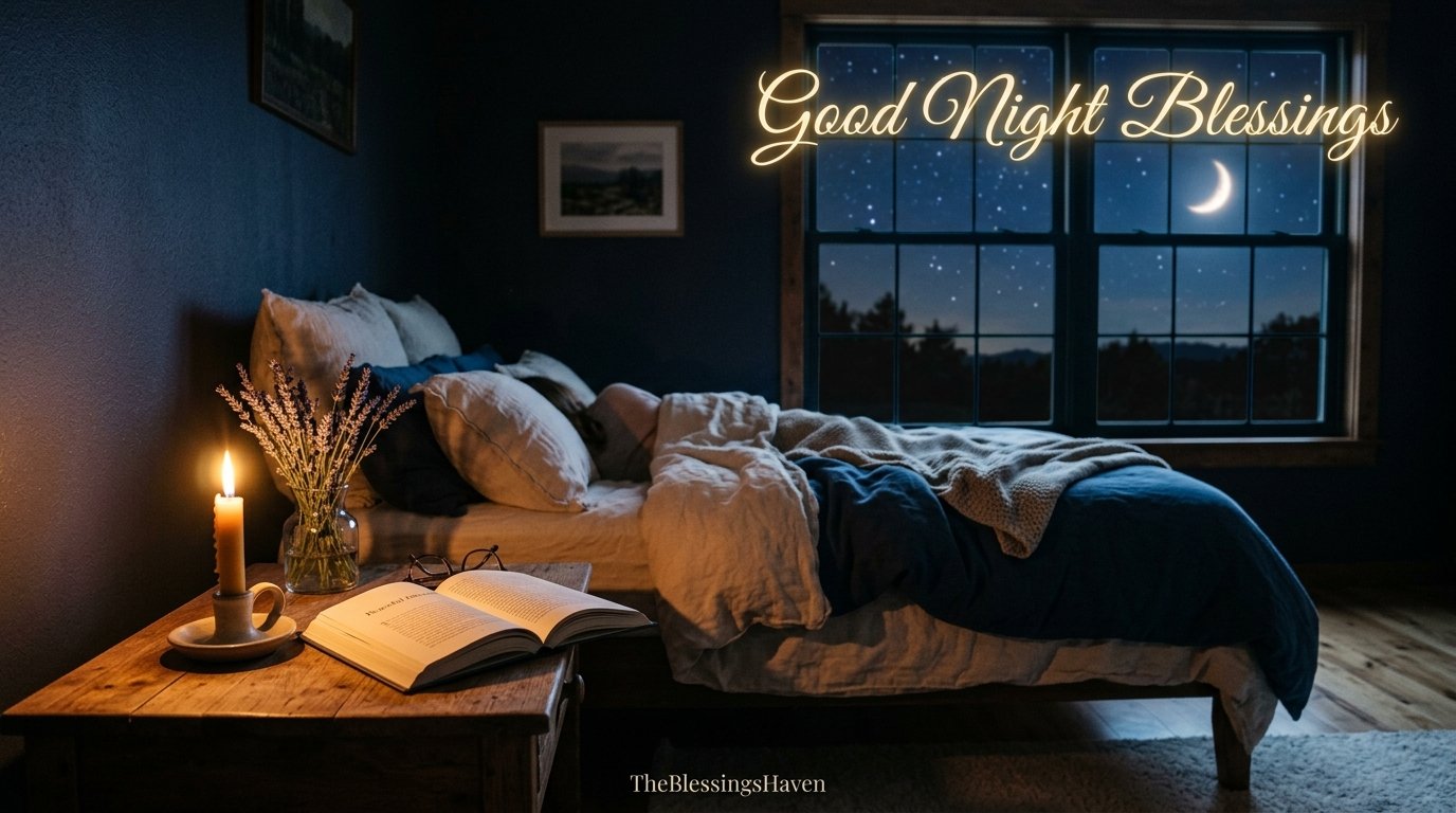 90+ Good Night Blessings Beautiful, Prayers & Wishes Popular 2026