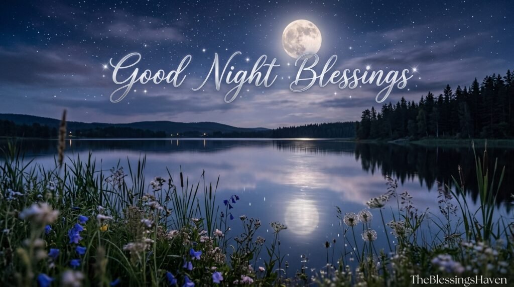 90+ Good Night Blessings Beautiful, Wishes
