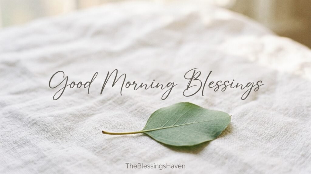 99+ Good Morning Blessings Beautiful Prayers