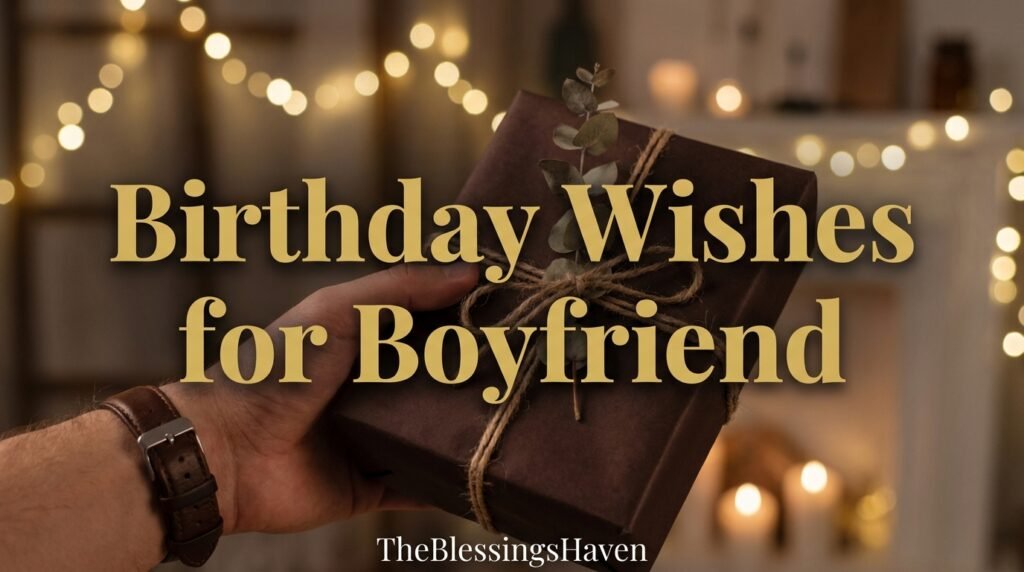 Birthday Wishes for Boyfriend to Melt His Heart