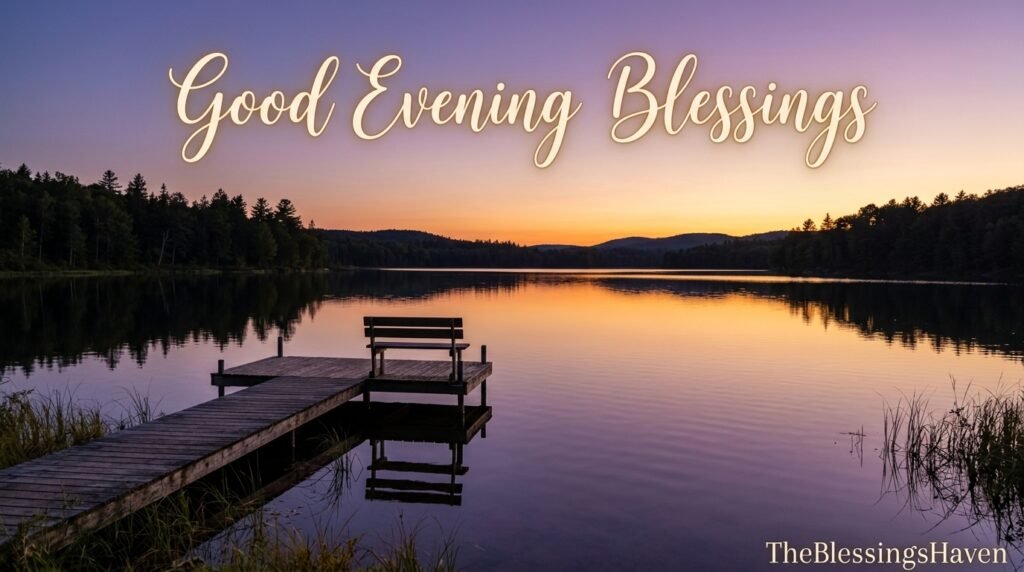 Good Evening Blessings Beautiful Wishes 2026