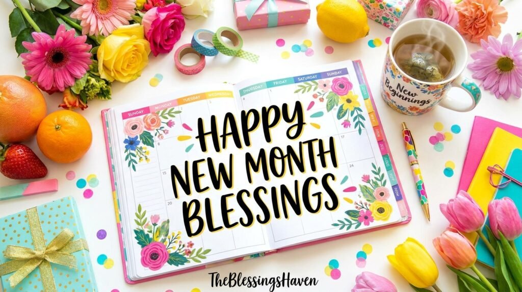 50+ Happy New Month Blessings Prayers, Wishes & Quotes 2026