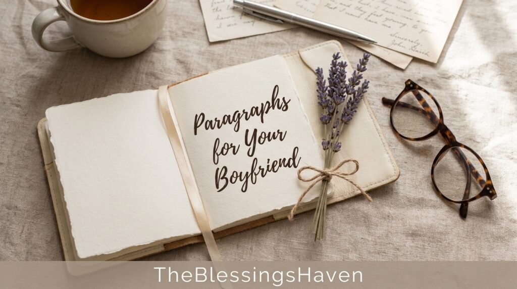 Paragraphs for Your Boyfriend to Melt His Heart