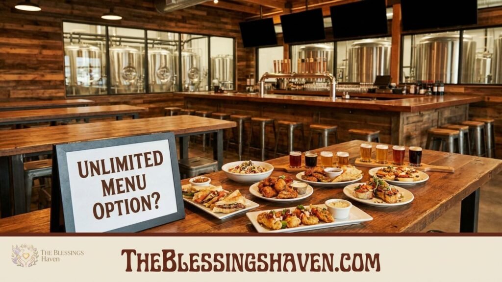does-candles-brewhouse-have-an-unlimited-menu-price-option