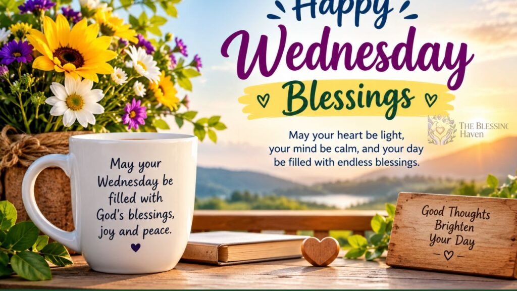200+ Beautiful Happy Wednesday Blessings to Bring Peace & Joy