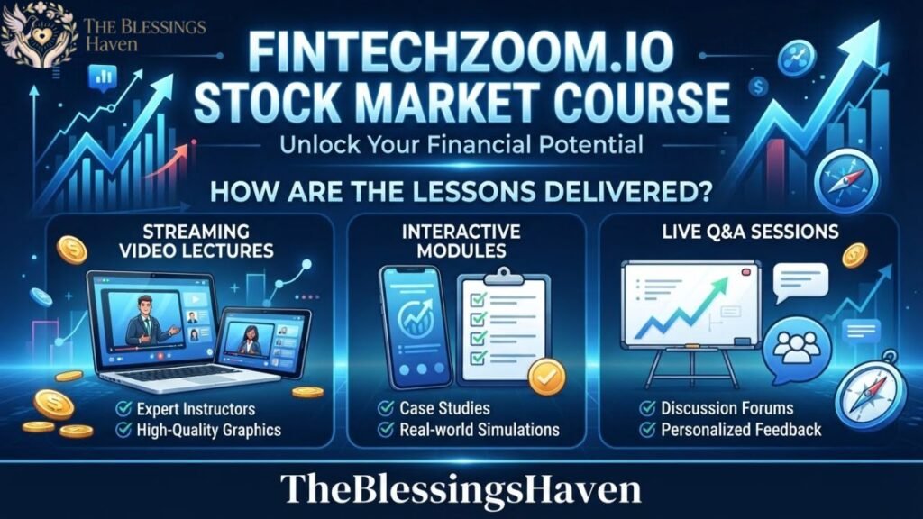how-are-the-lessons-delivered-fintechzoomio-stock-market-course